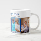 父の日5モダンフォトブルーグレー ジャンボコーヒーマグカップ (右)