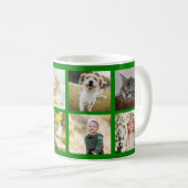 父の日6写真Keepsake Handymanパパグリーン コーヒーマグカップ (正面右)