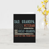 父の日 いいお父さん 祖父 曾祖父 ベテラン カード (黄色い花)