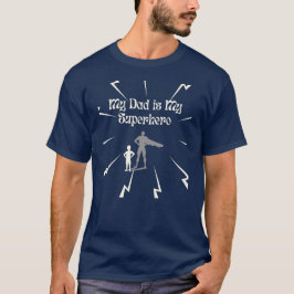 父の日 お父さんはスーパーヒーロー Tシャツ