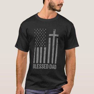 父の日 お父さん ブレスレット メンズTシャツ キリスト教 Tシャツ