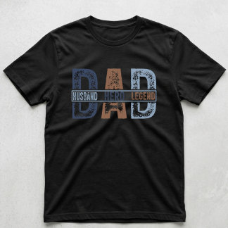 父の日 お父さん 主人 英雄 レジェンド Tシャツ