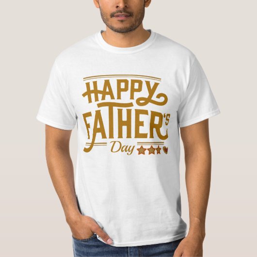 父の日 お父さん Tシャツ (正面)