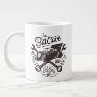 父の日 |それを壊したら、彼はそれを直す ジャンボコーヒーマグカップ