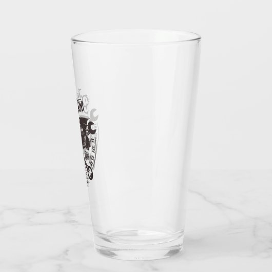 父の日 |それを壊したら、彼はそれを直す タンブラーグラス (左)