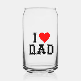 父の日 – はっきりしたとシンプルデザイン ガラス缶