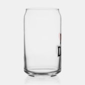 父の日 – はっきりしたとシンプルデザイン ガラス缶 (左)