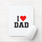 父の日 – はっきりしたとシンプルデザイン マウスパッド (マウス)