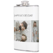 父の日 – カスタム3写真&文字 | フラスク (左)