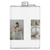 父の日 – カスタム3写真&文字 | フラスク (裏面)