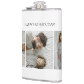 父の日 – カスタム3写真&文字 | フラスク (左)