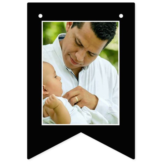 父の日、カスタム-パーソナライズされた バンティングフラッグ (第1の旗)