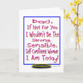 父の日 カード (黄色い花)