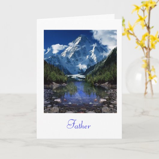 父の日 カード (黄色い花)