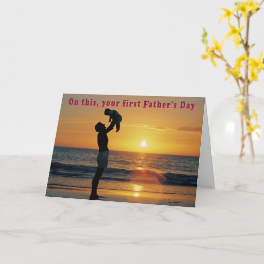 父の日 カード (黄色い花)