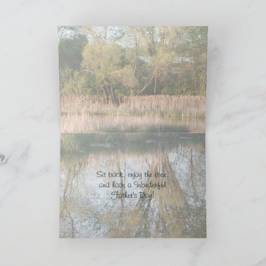 父の日 カード (内部)