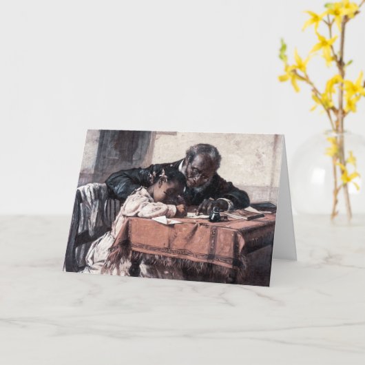 父の日 カード (黄色い花)