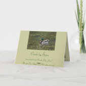 父の日 カード (裏面)