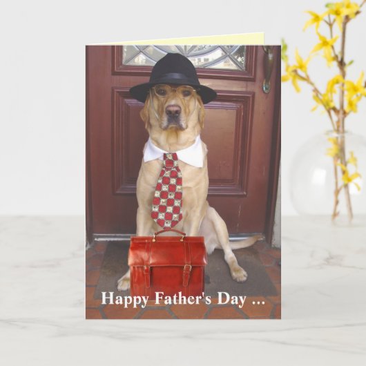 父の日… カード (黄色い花)