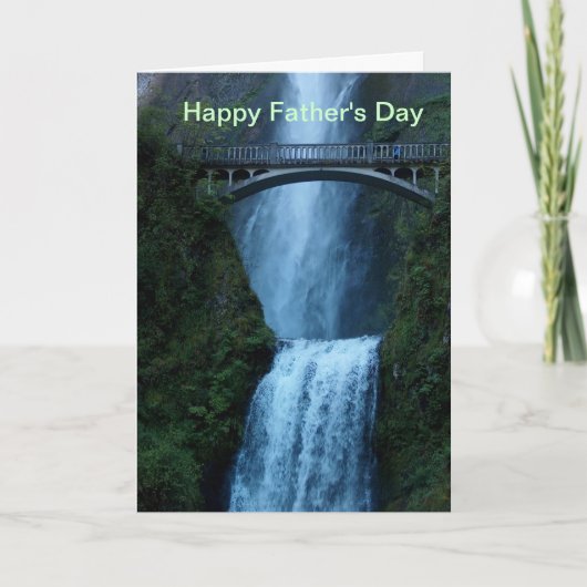 父の日、 カード (正面)