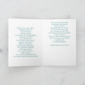 父の日、 カード (内部)