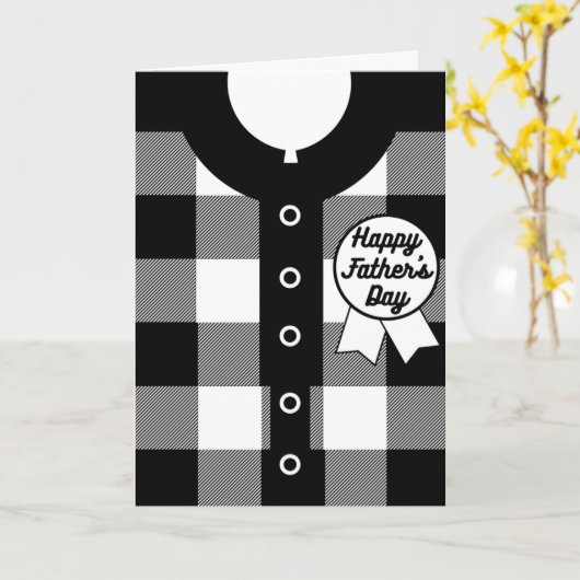 父の日 カード (黄色い花)