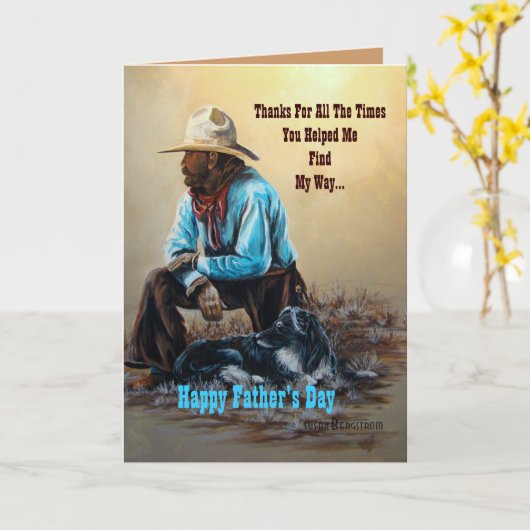 父の日 カード (黄色い花)