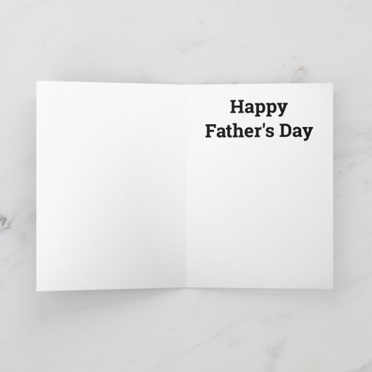 父の日 カード (内部)