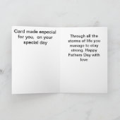 父の日 カード (内部)