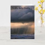 父の日 カード (黄色い花)