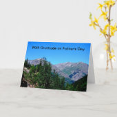 父の日 カード (黄色い花)