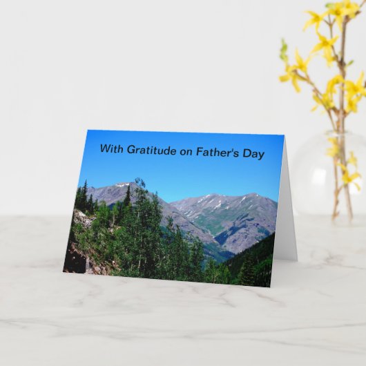 父の日 カード (黄色い花)