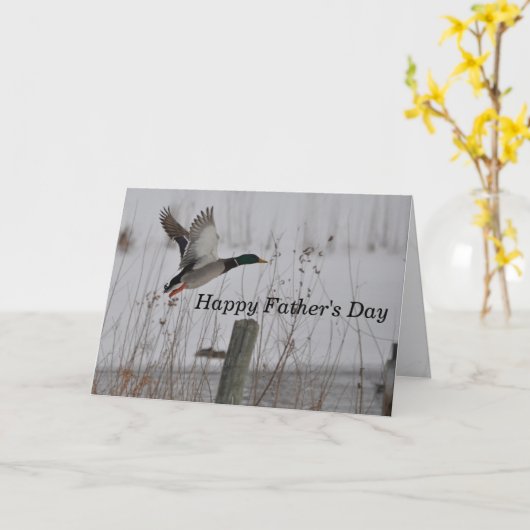 父の日 カード (黄色い花)