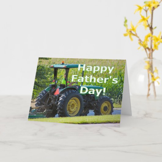 父の日 カード (黄色い花)