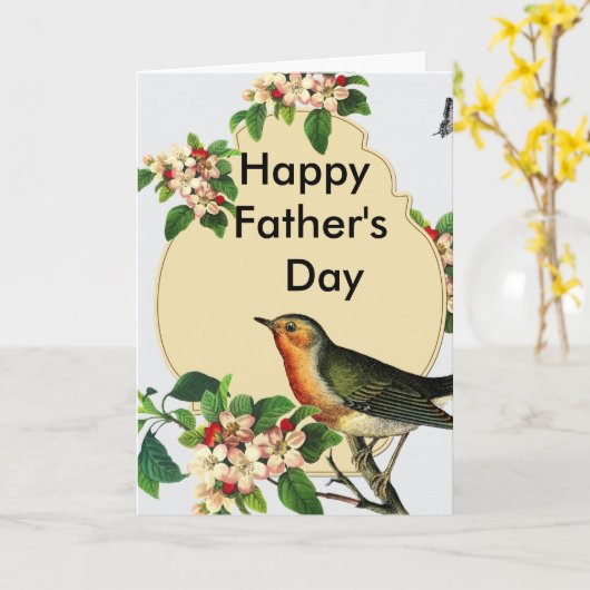 父の日 カード (黄色い花)