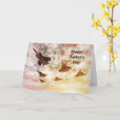 父の日 カード (黄色い花)