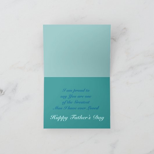 父の日 カード (内部)