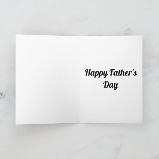 父の日 カード (内部)