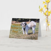 父の日 カード (黄色い花)