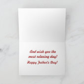 父の日 カード (内部)