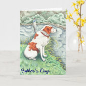 父の日 カード (黄色い花)