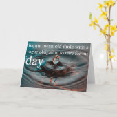 父の日 カード (黄色い花)