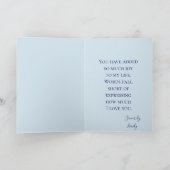 父の日 カード (内部)