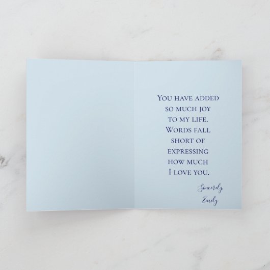 父の日 カード (内部)