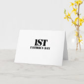 父の日 カード (黄色い花)