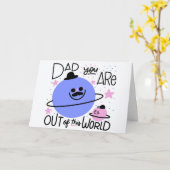 父の日 カード (黄色い花)