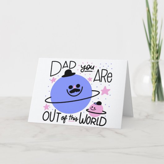 父の日 カード (正面)