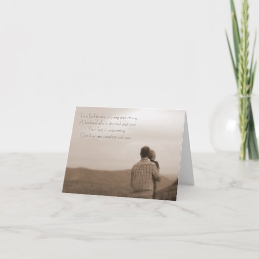 父の日 カード (正面)