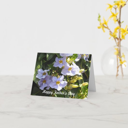 父の日 カード (黄色い花)