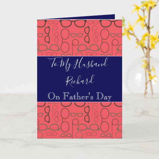 『父の日』 カード (黄色い花)